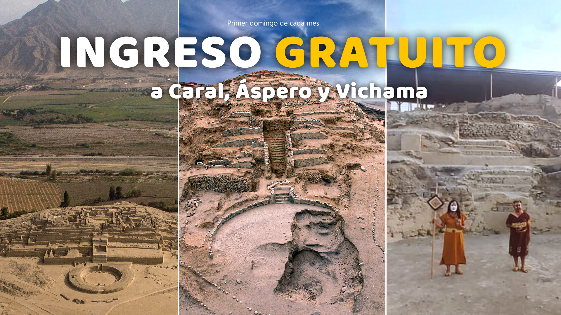 Agenda Caral – Octubre: estas son las actividades para celebrar el esperado «CARAL RAYMI 2024»