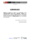 Vista preliminar de documento Comunicado 