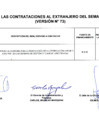 Vista preliminar de documento Contratación Extranjero 2024 - Versión 73