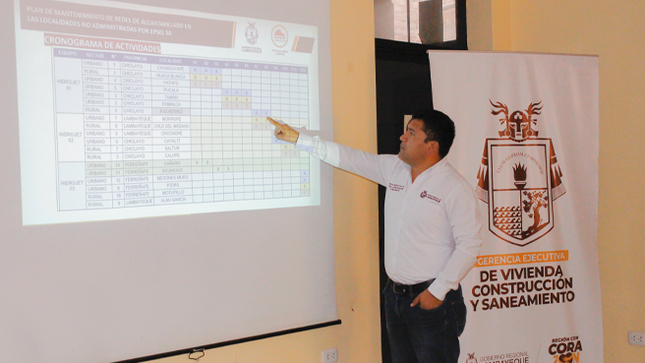 Plan de mantenimiento de redes de alcantarillado de los distritos no administrados por EPSEL S.A. 