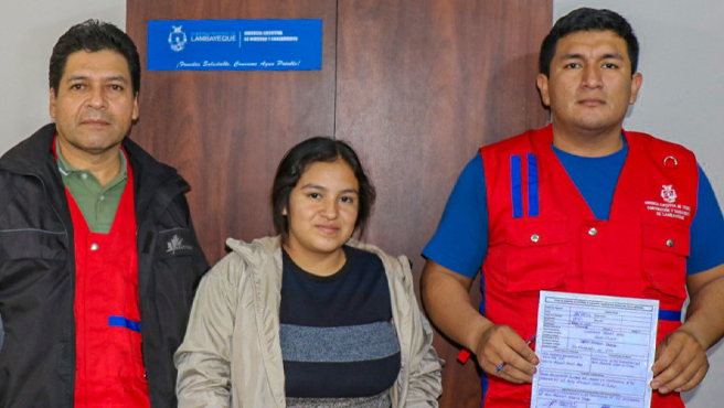 A cargo de equipo Técnico de la Gerencia Ejecutiva de Vivienda, Construcción y Saneamiento.