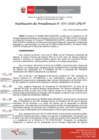 Vista preliminar de documento Resolución de Presidencia 070-2020-IPD/P - CRD Arequipa: Conclusión y Designación Temporal de Presidente