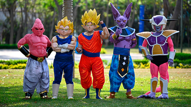 Dragon Ball Fest en el Circuito Mágico del Agua