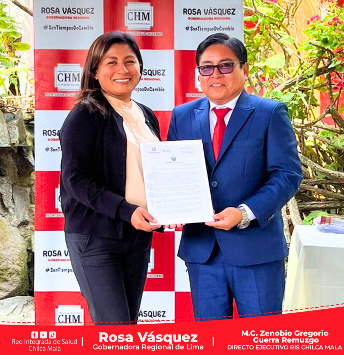 RIS Chilca Mala realiza acto de reconocimiento a los profesionales médicos en su día