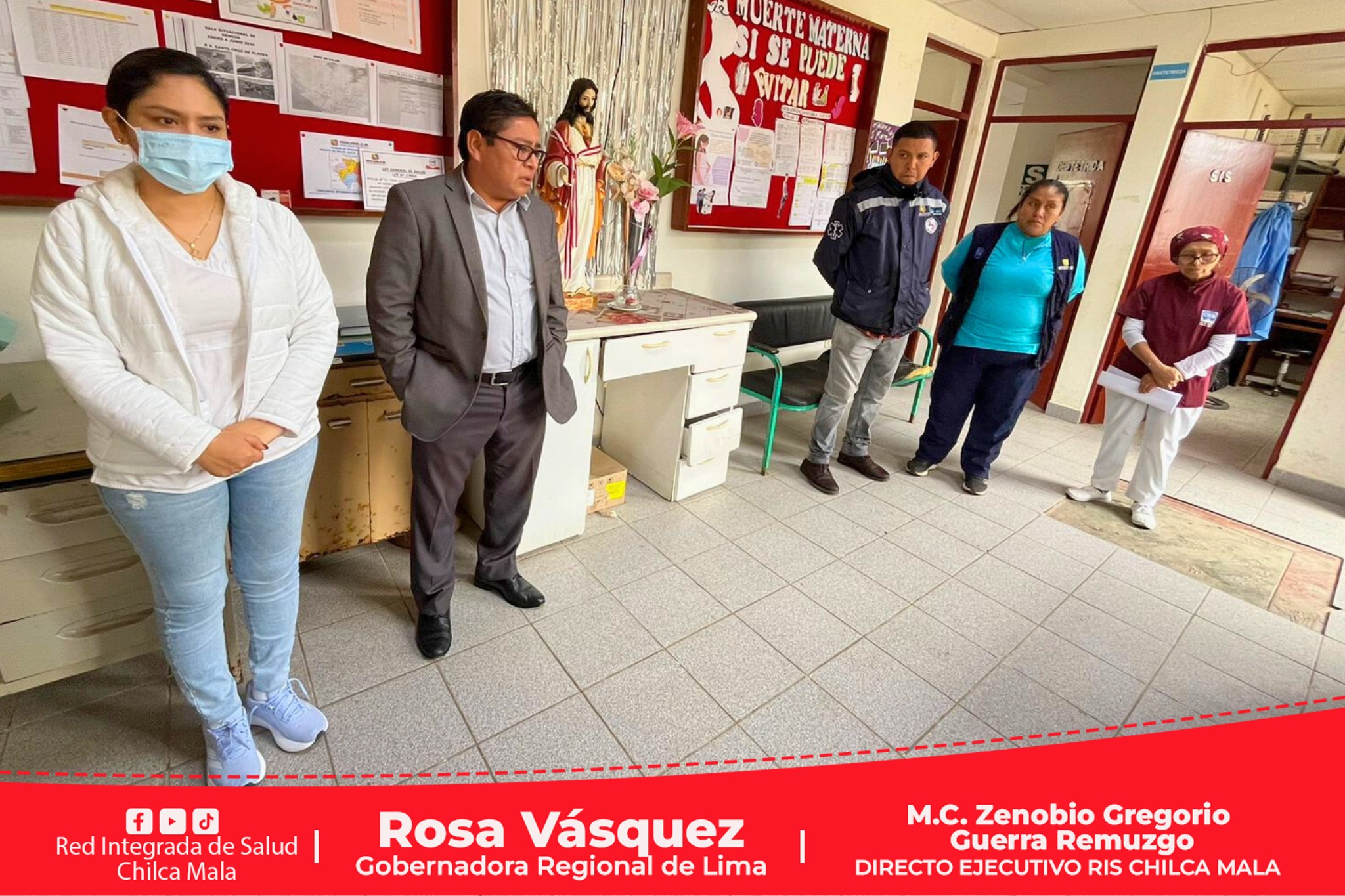 RIS Chilca Mala fortalece atención de establecimiento de salud.