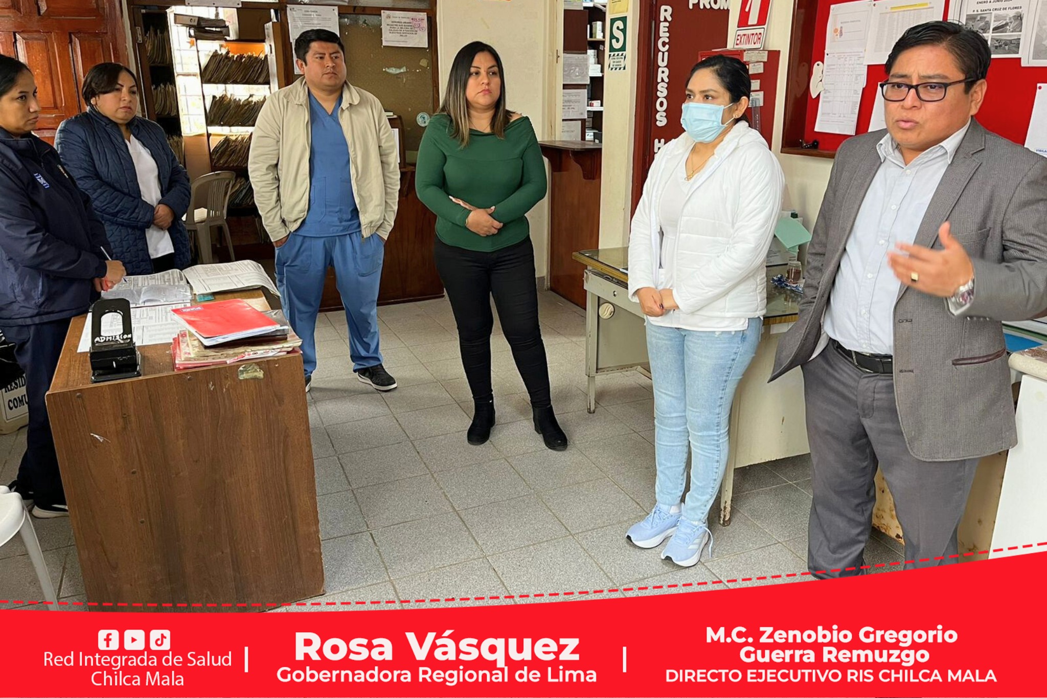 RIS Chilca Mala fortalece atención de establecimiento de salud.