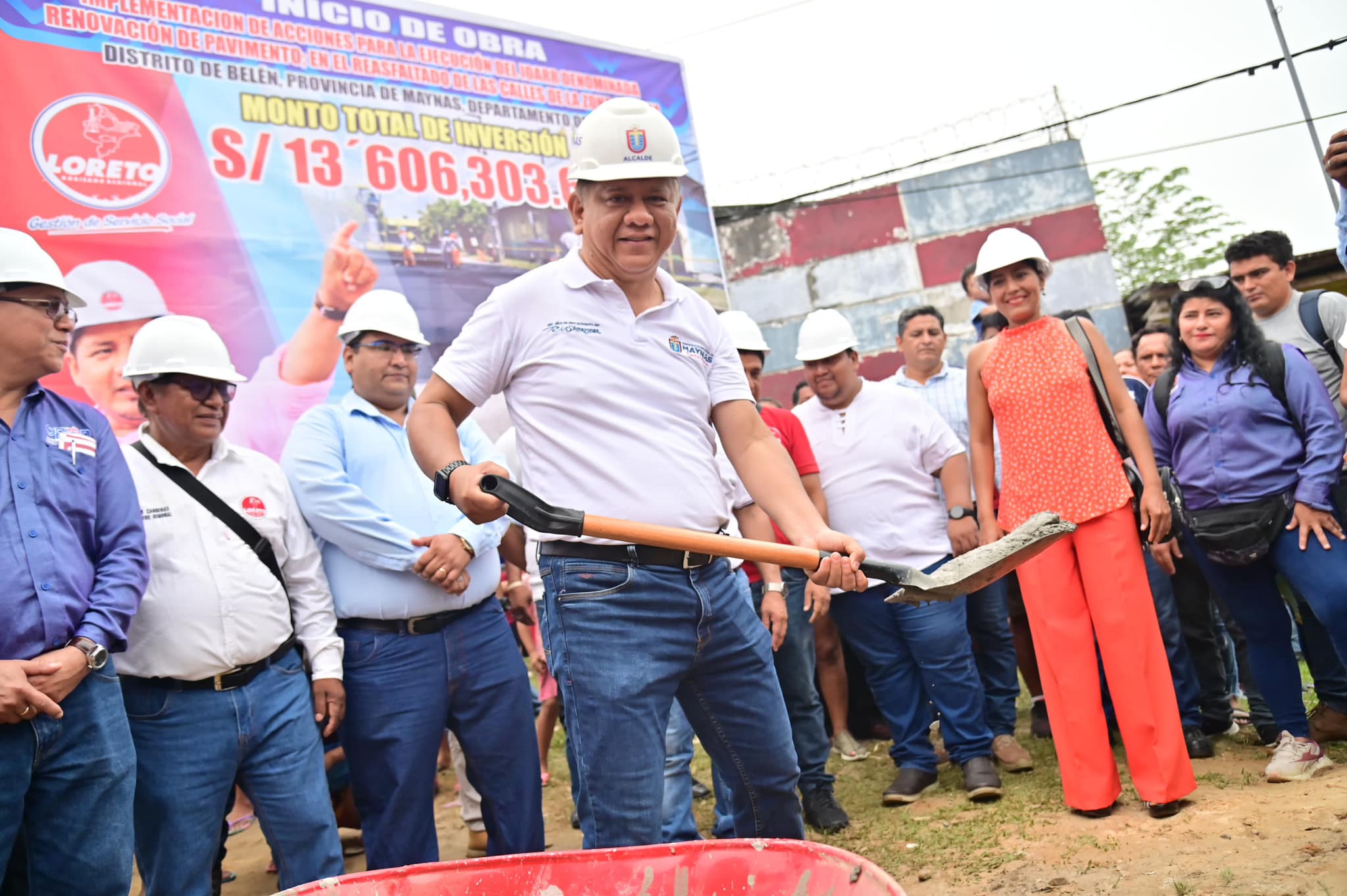 Archivo en imagen de la pagina de Facebook de la Municipalidad de Maynas