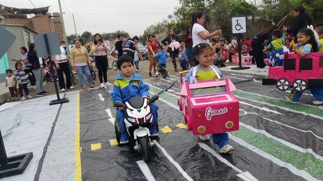 Gore realizó lanzamiento del Programa Integral de Educación Vial en colegios de Trujillo