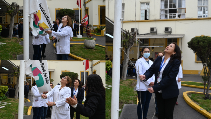 El acto contó con la presencia del director general, Dr. Carlos Urbano Durand, quien resaltó la importante labor de los especialistas en su campo en bienestar de los pacientes y del centro pediátrico.