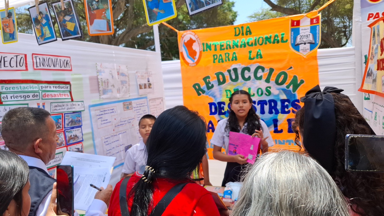 GORE: En colorido pascalle escolares sensibilizan a piuranos sobre importancia de la prevención frente a riesgo de desastres