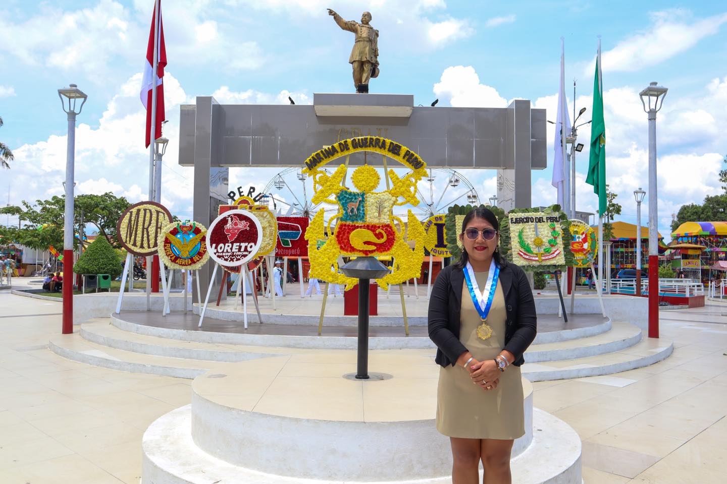 Ceremonia de conmemoración por el Día de la Marina de Guerra del Perú y el glorioso Combate Naval de Angamos