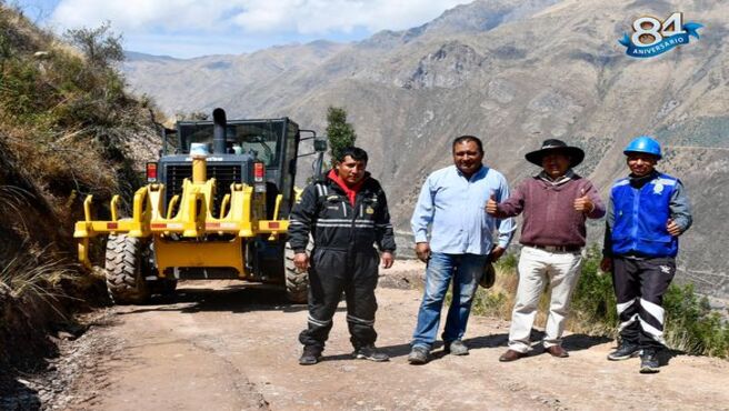 Mantenimiento de nuestras vías en optimas condiciones para el bienestar de todos