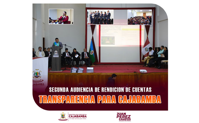 ¡Transparencia para Cajabamba!