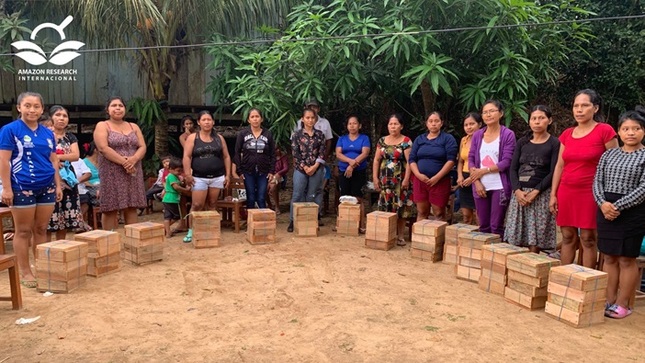 Archivo JPG de las mujeres durante capacitación del proyecto en mención en la nota informativa