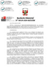 Vista preliminar de documento RM. 00319-2024-MINAM