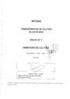 Vista preliminar de documento Transferencia de Gestión un pliego