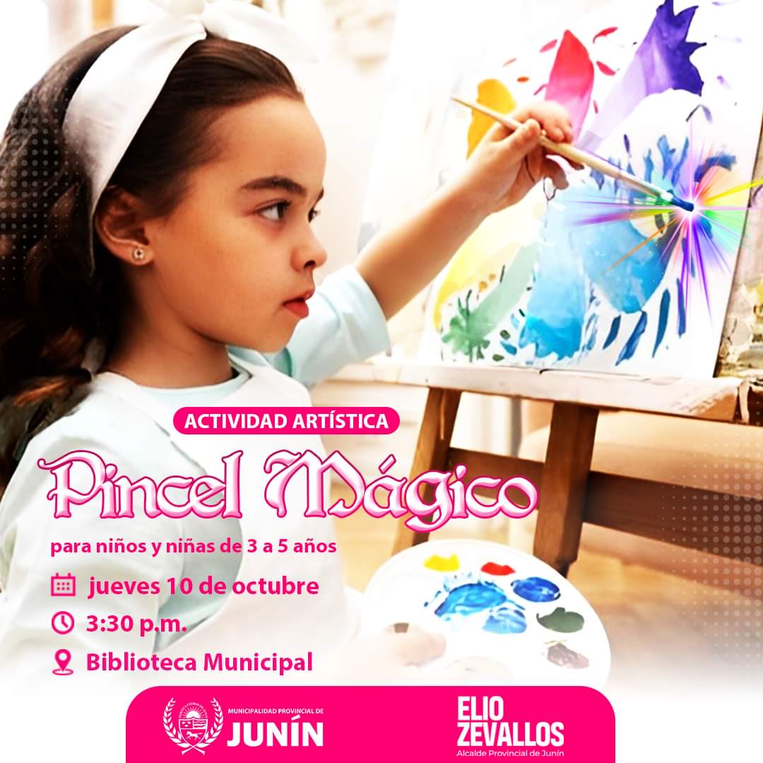 Niña pintando