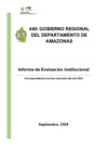 Vista preliminar de documento Informe de Evaluación Institucional Primer Semestre 2024