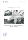 Vista preliminar de documento Evaluación Anual del Presupuesto Institucional Ejercicio Fiscal 2020