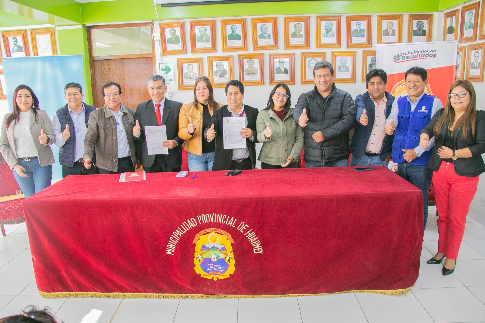Municipalidad Provincial y SedaChimbote realizan firma de convenio interinstitucional para operatividad y puesta en marcha.