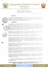 Vista preliminar de documento ORDENANZA MUNICIPAL N° 002-2020-MDC-CM