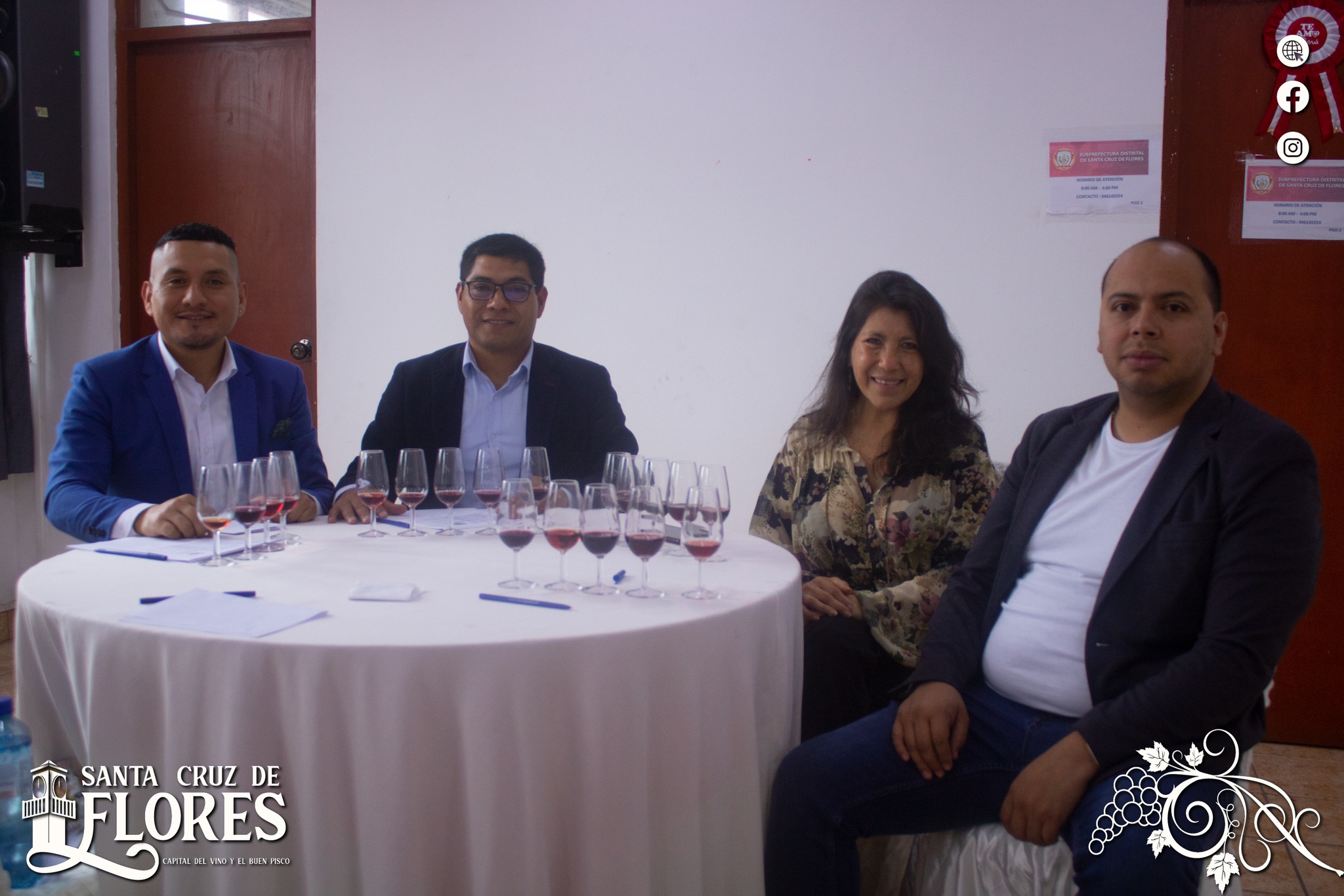 Santa Cruz de Flores celebró con éxito el XX Festival de Concurso de Vinos y Piscos