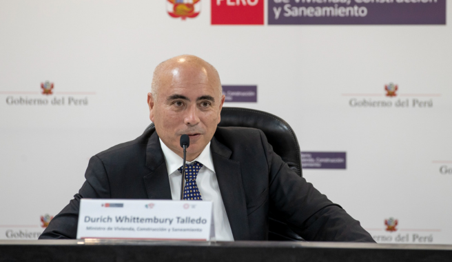 Ministro Durich Whittembury impulsa Comisión Permanente contra el crimen organizado en construcción civil