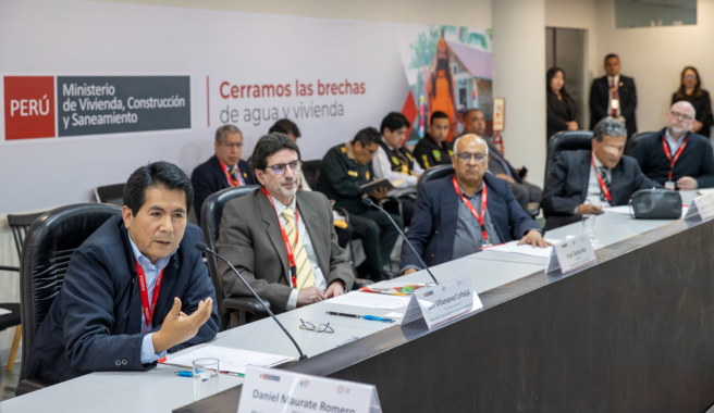 Ministro Durich Whittembury impulsa Comisión Permanente contra el crimen organizado en construcción civil
