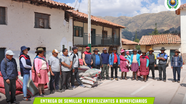 Entrega de Semillas de Papa y Habas