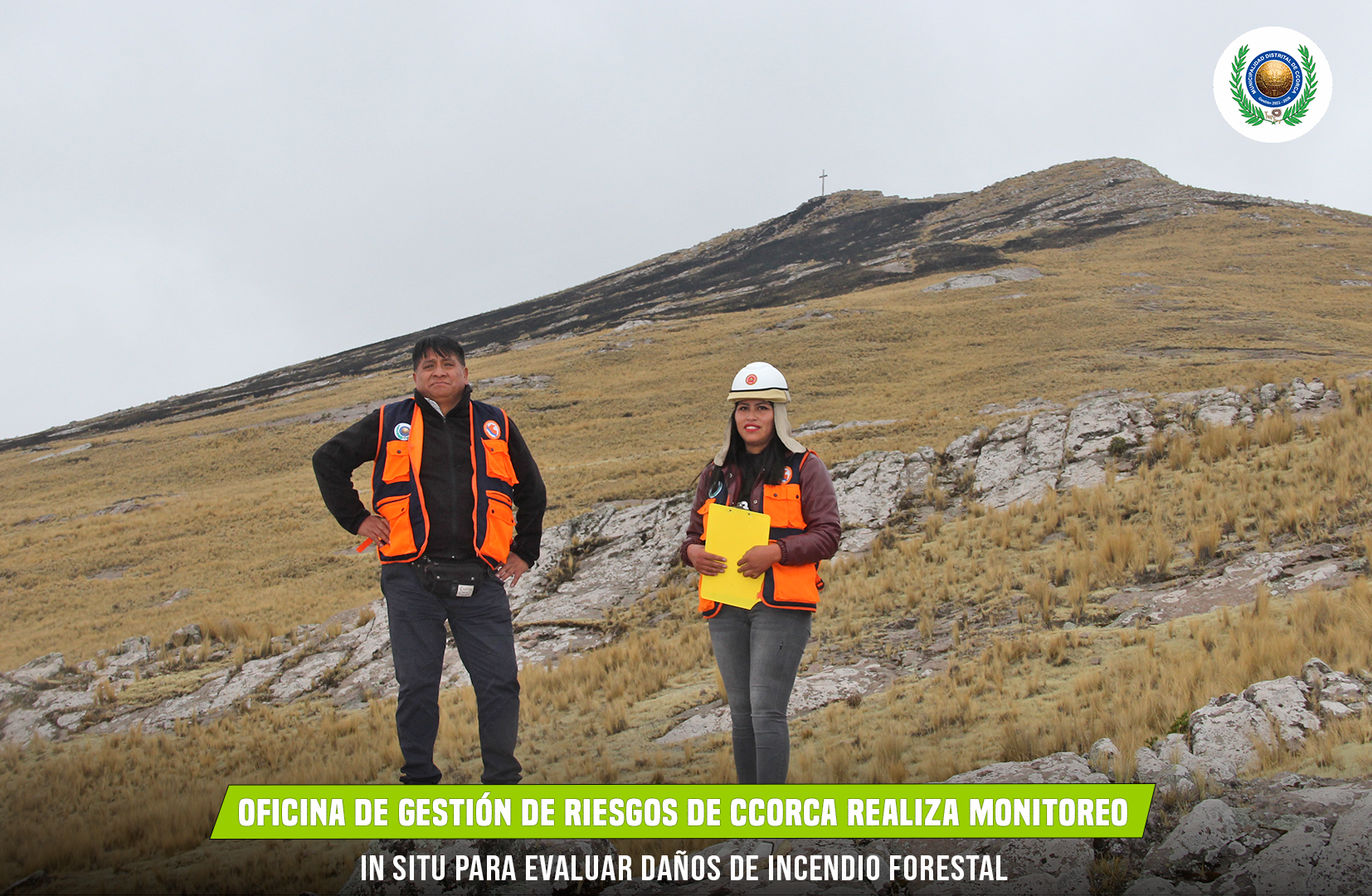 Monitoreo In Situ para Evaluar Daños de Incendio Forestal