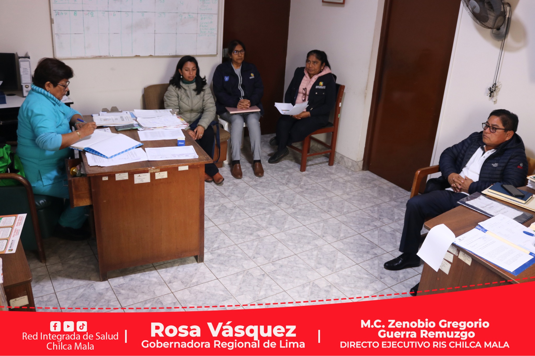 RIS Chilca Mala redobla esfuerzos para alcanzar meta de vacunación contra el sarampión en la región