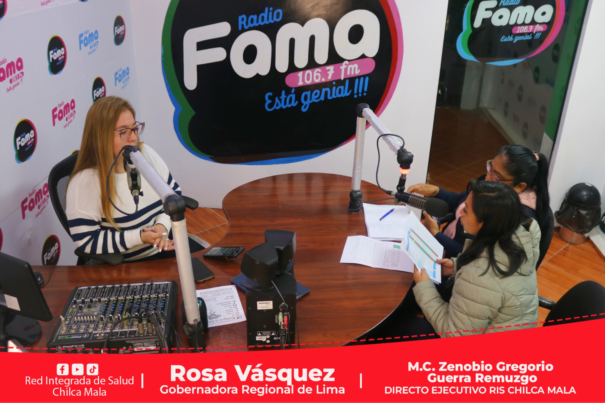 RIS Chilca Mala brinda entrevista en Radio Fama 106.7 FM.