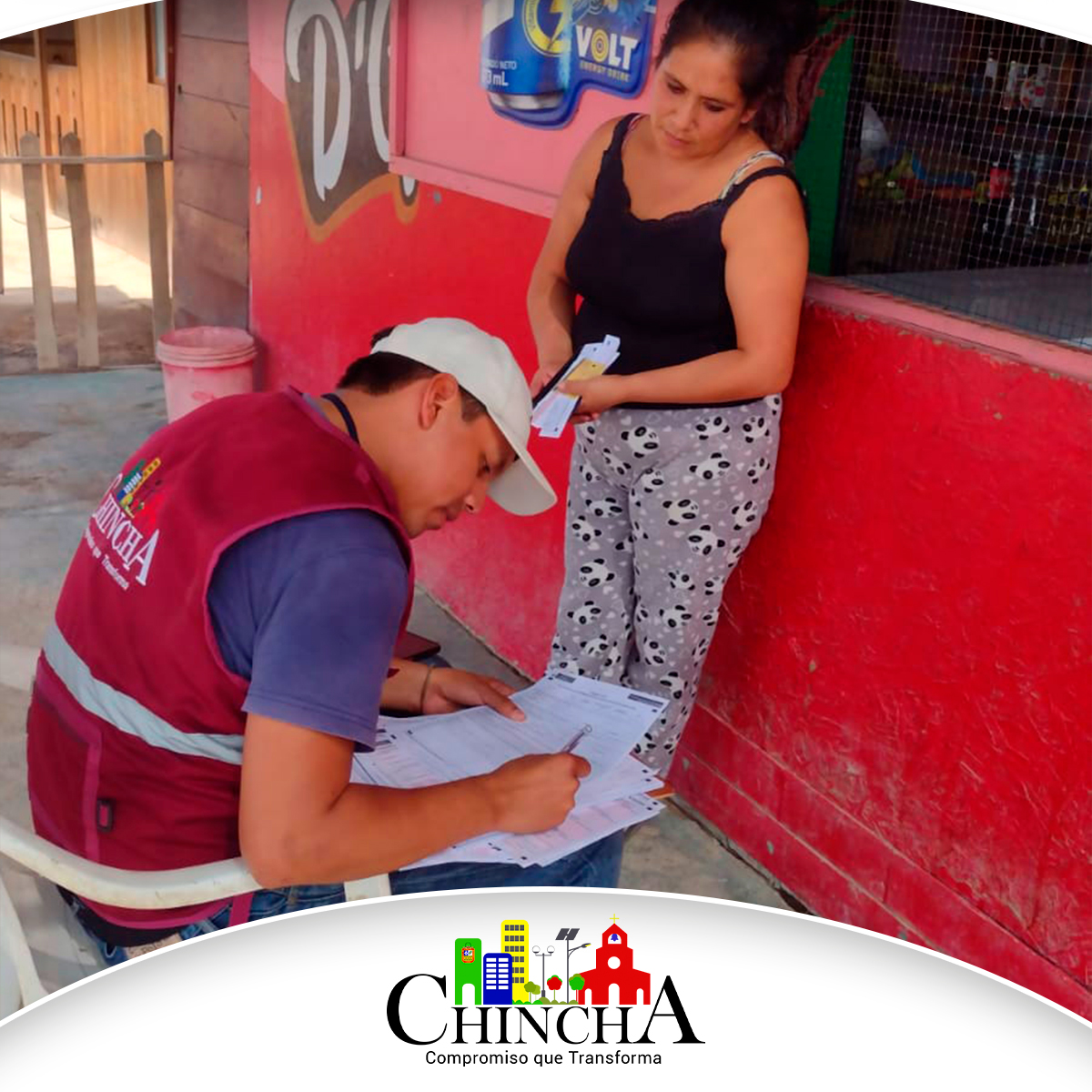 CONTINÚA EL EMPADRONAMIENTO MASIVO EN CHINCHA 💪🏻