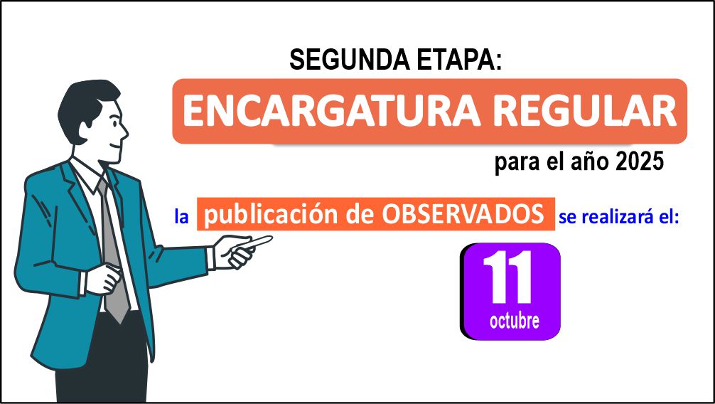 COMUNICADO N° 004-2024-UGEL01-CE - Postergación Resultados de Observados