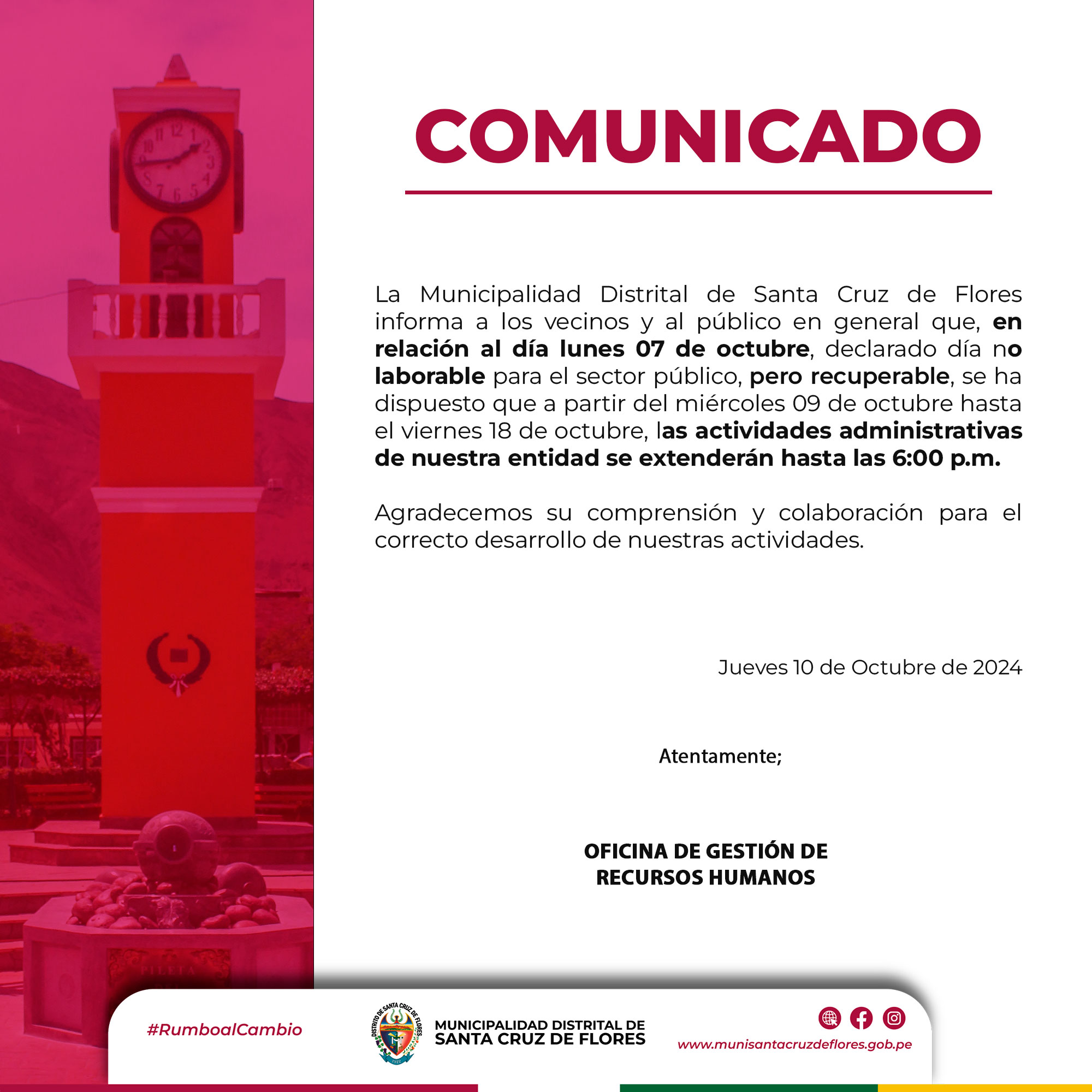 Comunicado