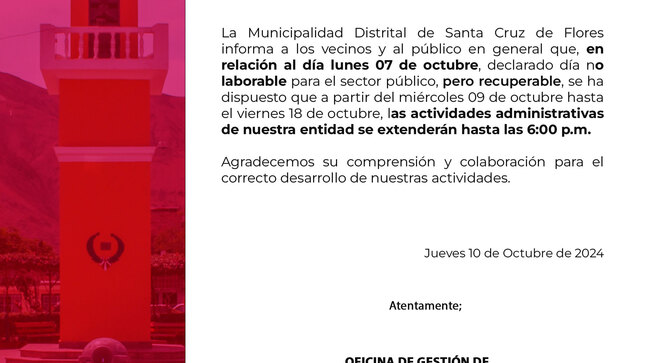 Comunicado