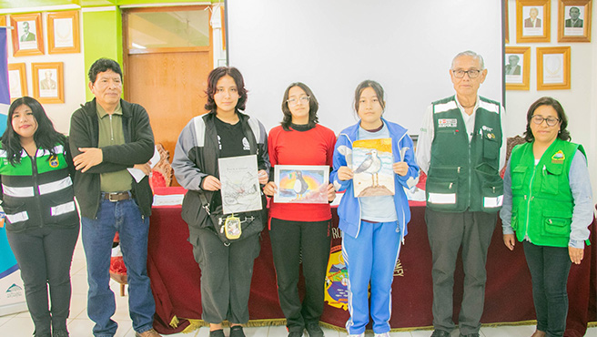 Con éxito se desarrollo el concurso de dibujo escolar en Huarmey.