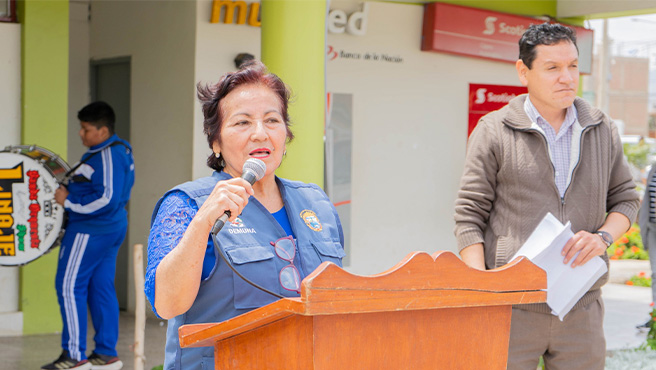 Municipalidad realiza pasacalle de sensibilización por la semana de los "Derechos del Niño".