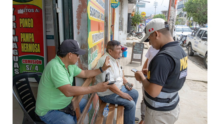 Operativo contra los que portan armas de fuego.