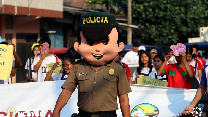 “No dejar a ningún niño atrás”: Cancillería Pucallpa reafirma compromiso en caminata de sensibilización contra la trata de personas