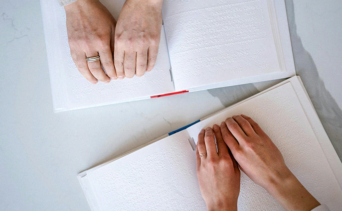 foto JPG sistema de Lecto-Escritura Braille