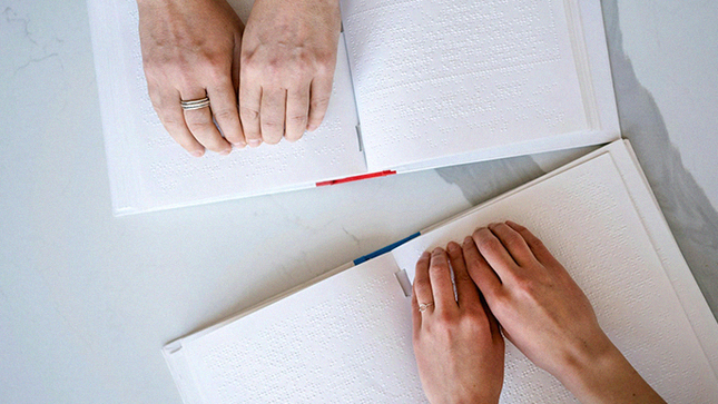 foto JPG sistema de Lecto-Escritura Braille 