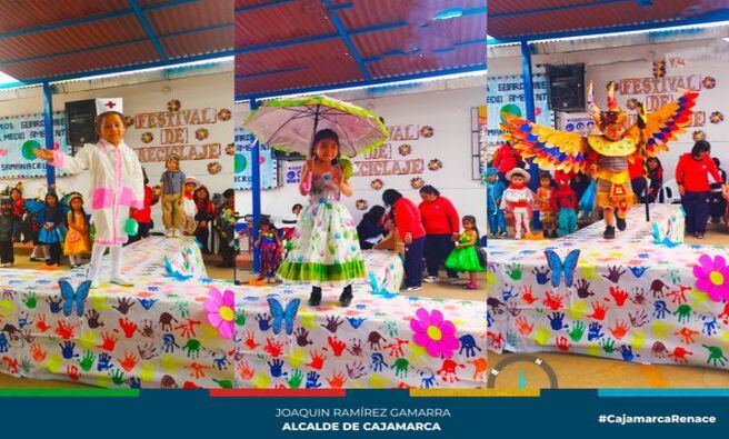 π± La InstituciΓ³n Educativa Inicial NΒ° 024 Samana Cruz organizΓ³ una exitosa Feria Ambiental con el apoyo de la Gerencia de Desarrollo Ambiental y el Programa Municipal EDUCCA, promoviendo la conciencia ambiental desde temprana edad.
β»οΈ Los estudiantes presentaron trabajos elaborados con materiales reciclables, destacando ecobolsas, maceteros y juguetes. TambiΓ©n se realizΓ³ una pasarela donde se modelaron vestimentas y accesorios reciclados, mostrando creatividad y compromiso con el medio ambiente.
π La Municipalidad Provincial de Cajamarca apoya estas actividades, que sensibilizan a la comunidad sobre la importancia de cuidar el entorno y fomentan la educaciΓ³n ambiental, promoviendo hΓ‘bitos mΓ‘s sostenibles.