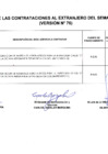 Vista preliminar de documento Contratación Extranjero 2024 - Versión 76