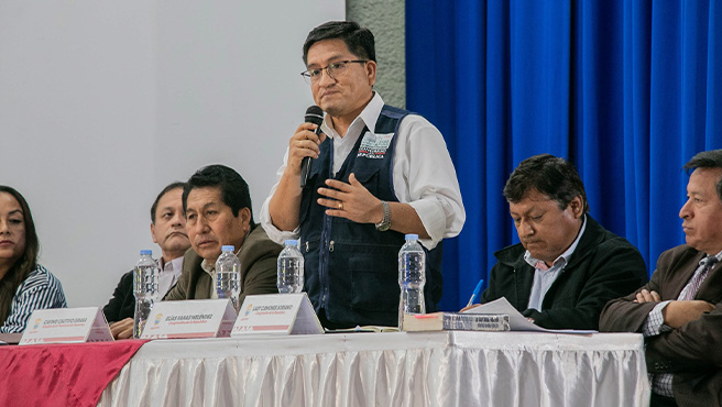 Autoridades realizan II mesa desconcertada sobre la problemática del arsénico en Huarmey.
