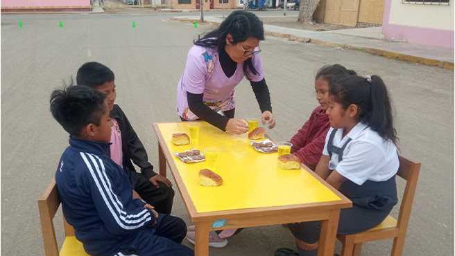 Municipalidad realiza realiza actividades lúdicas por la semana nacional de los Derechos del Niño.