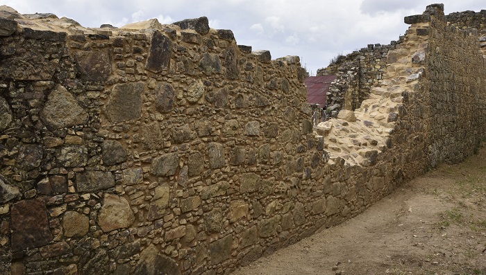 Trabajos de conservación definitiva en el sector Cerro del Castillo de Marcahuamachuco
