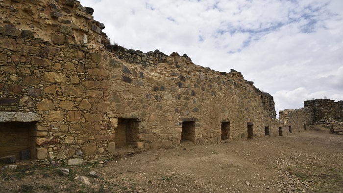 Trabajos de conservación definitiva en el sector Cerro del Castillo de Marcahuamachuco