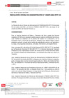Vista preliminar de documento Resolución de Oficina de Administración N° 000278-2024-OA