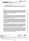 Vista preliminar de documento Resolución de Oficina de Administración N° 000279-2024-OA
